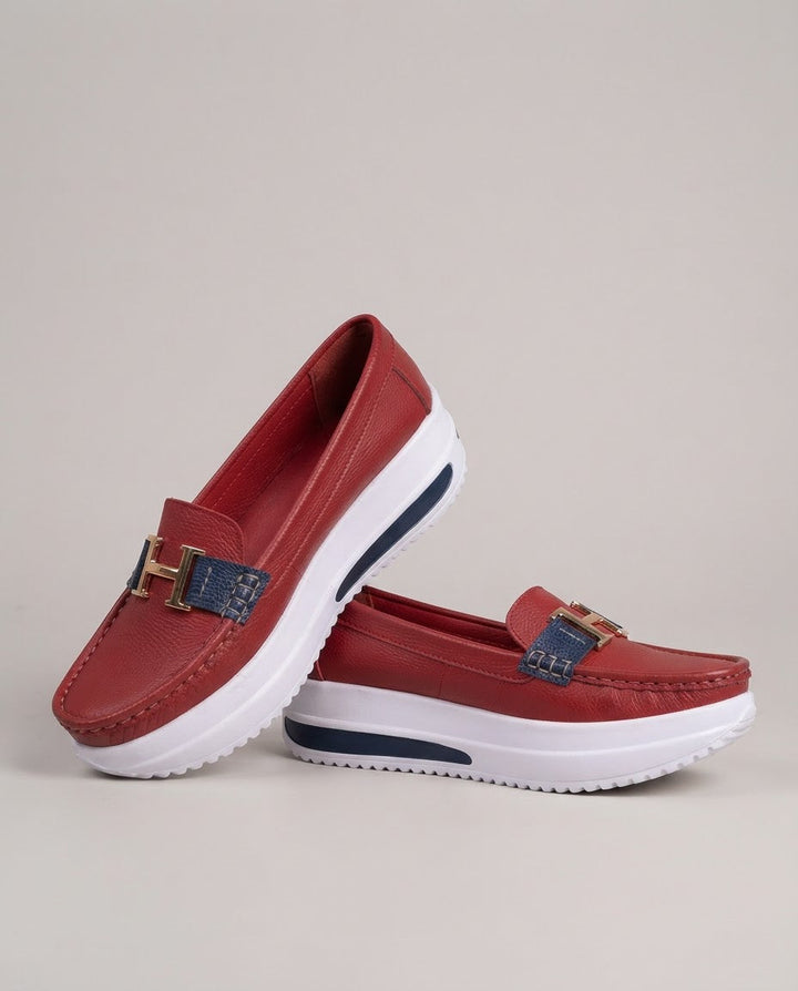 Corinne - Platform Horsebit Loafers