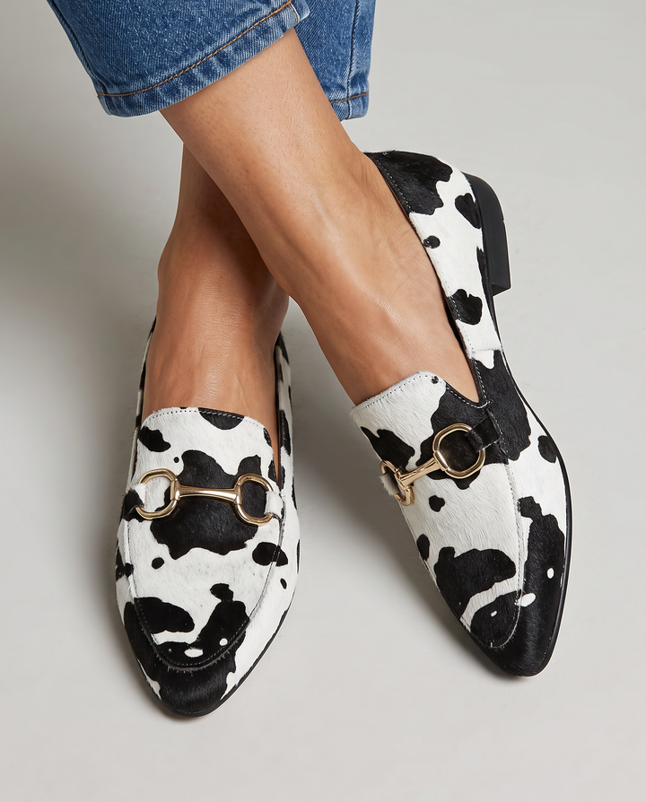 Avalon - Leopard Print Loafers