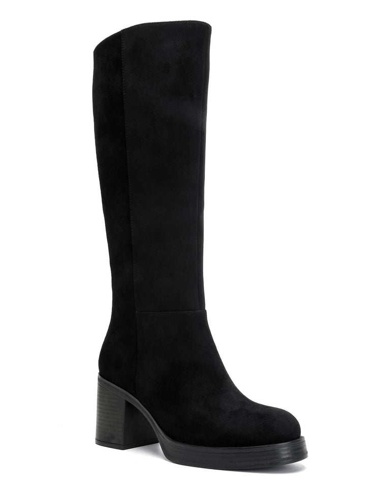 Ginevra - Over-the-Knee Block Heel Boots