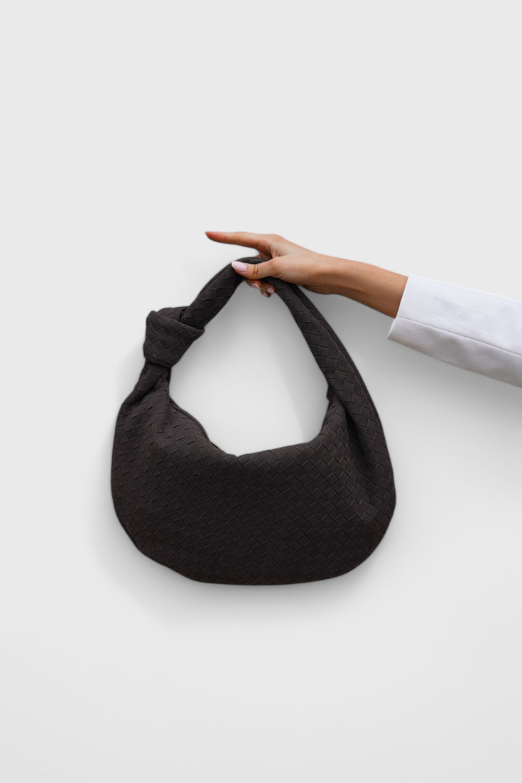 Gwenyth - Medium Woven Knot Bag