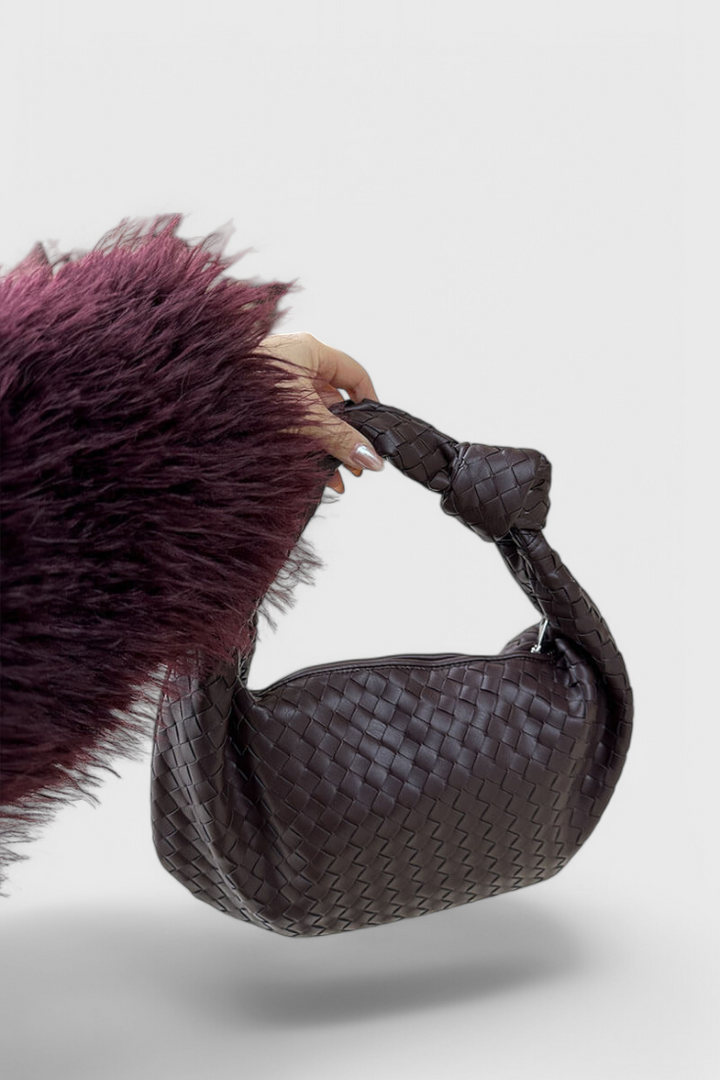 Bess - Woven Backpack Shoulder Bag