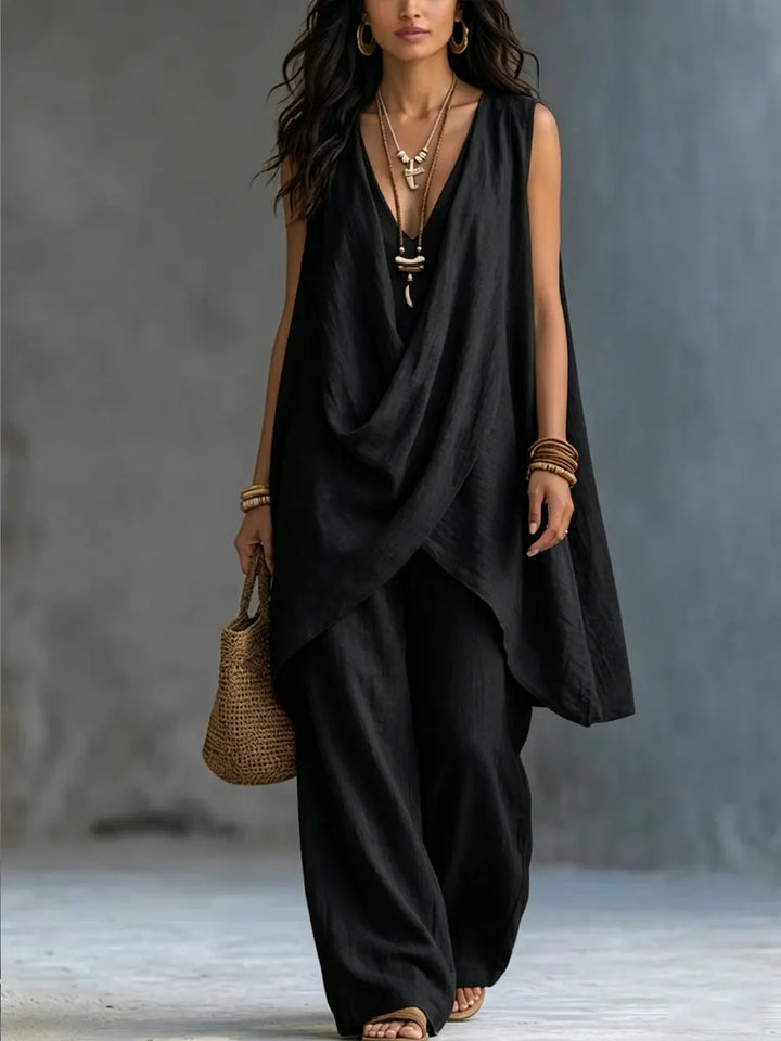 Georgette - Soft Wide-Leg Jumpsuit