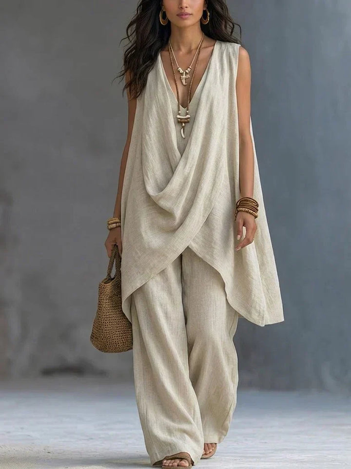 Georgette - Soft Wide-Leg Jumpsuit