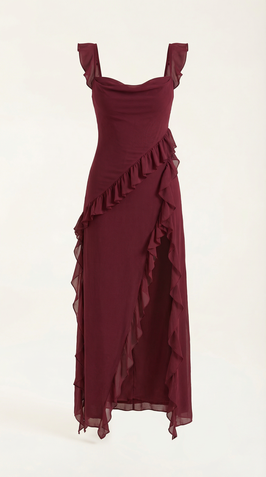 Laura - Ruffle Maxi Dress