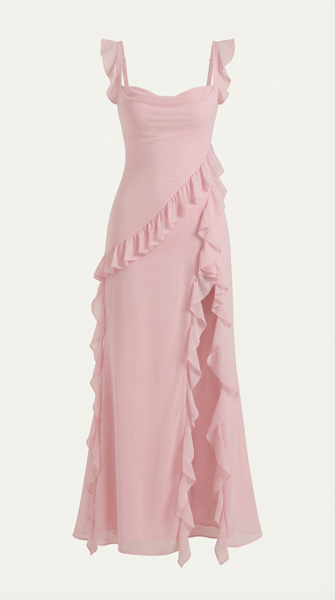 Laura - Ruffle Maxi Dress