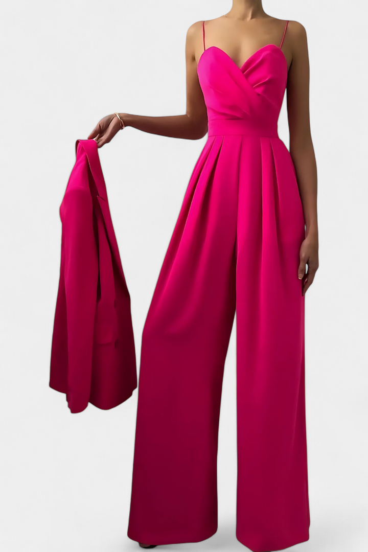 Romy - Strappy Wide-Leg Jumpsuit