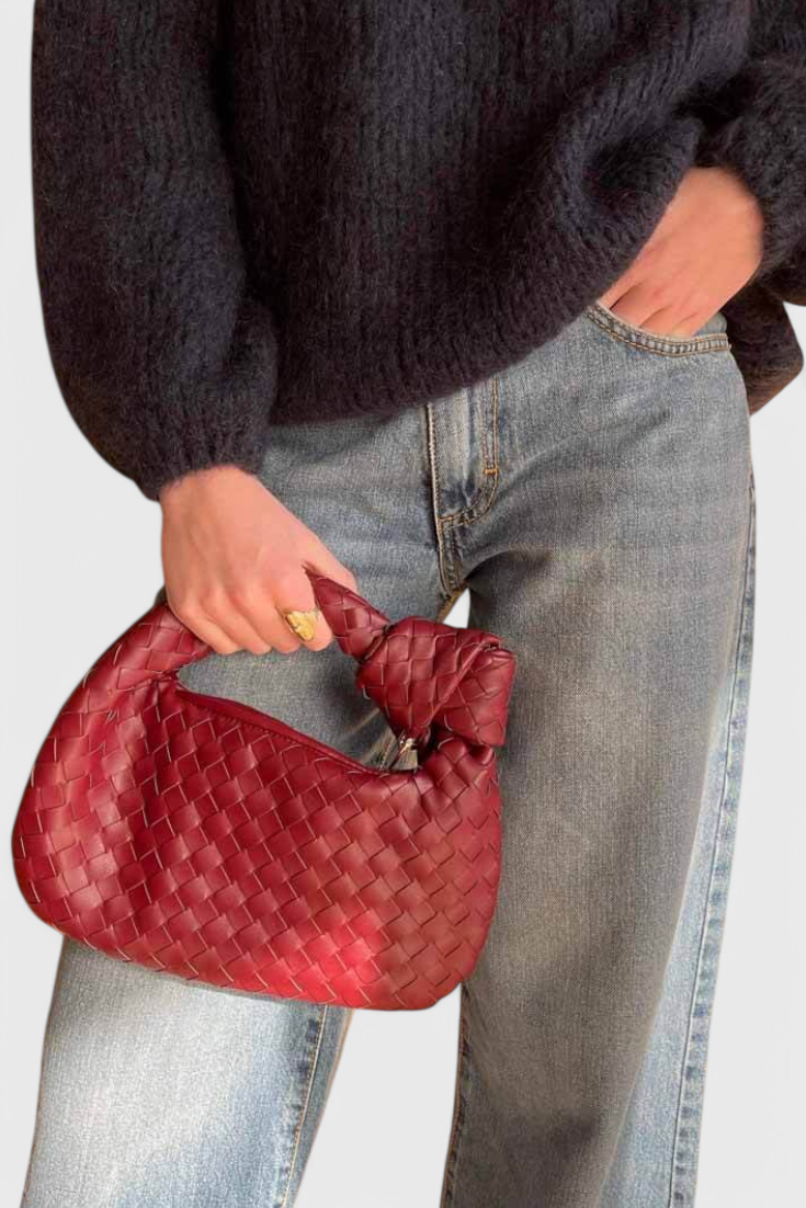 Sabine - Mini Woven Satchel