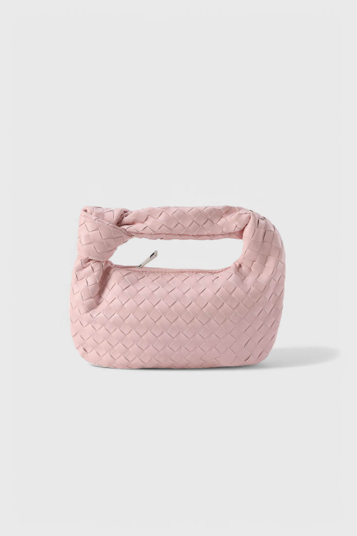 Charis - Woven Satchel Bag