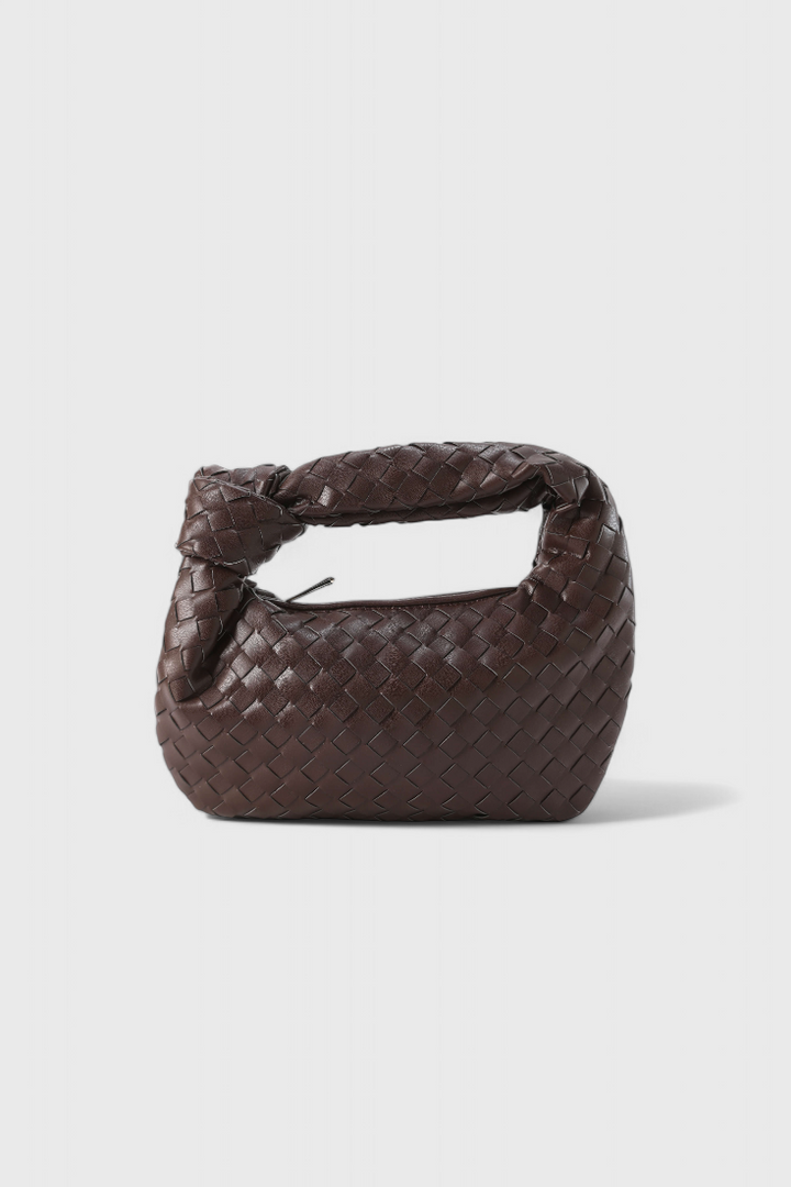 Charis - Woven Satchel Bag