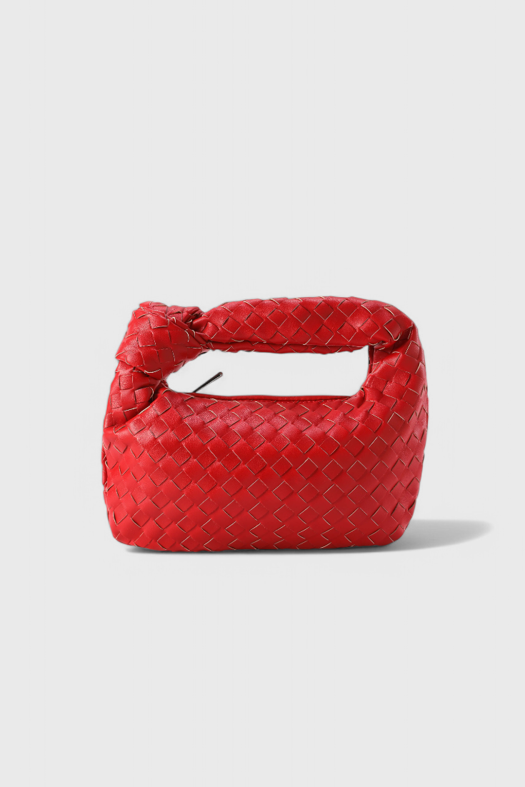 Charis - Woven Satchel Bag