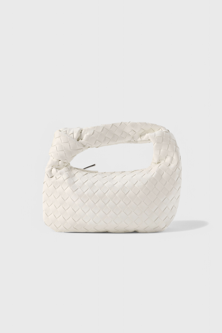 Charis - Woven Satchel Bag