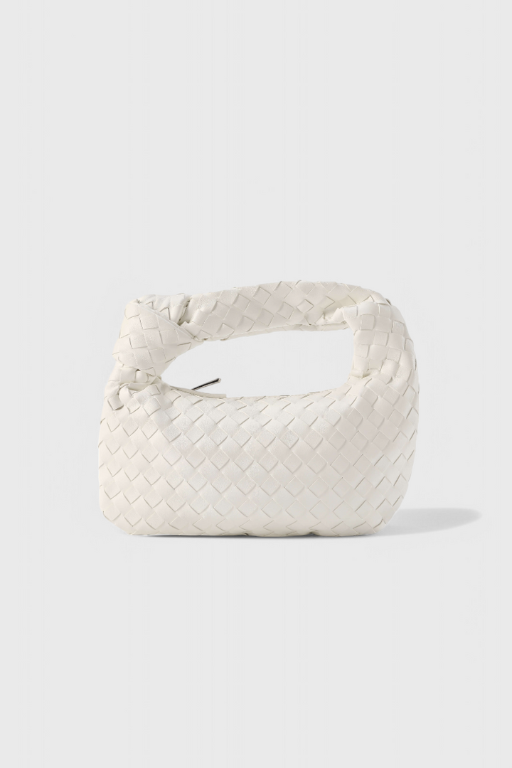 Charis - Woven Satchel Bag