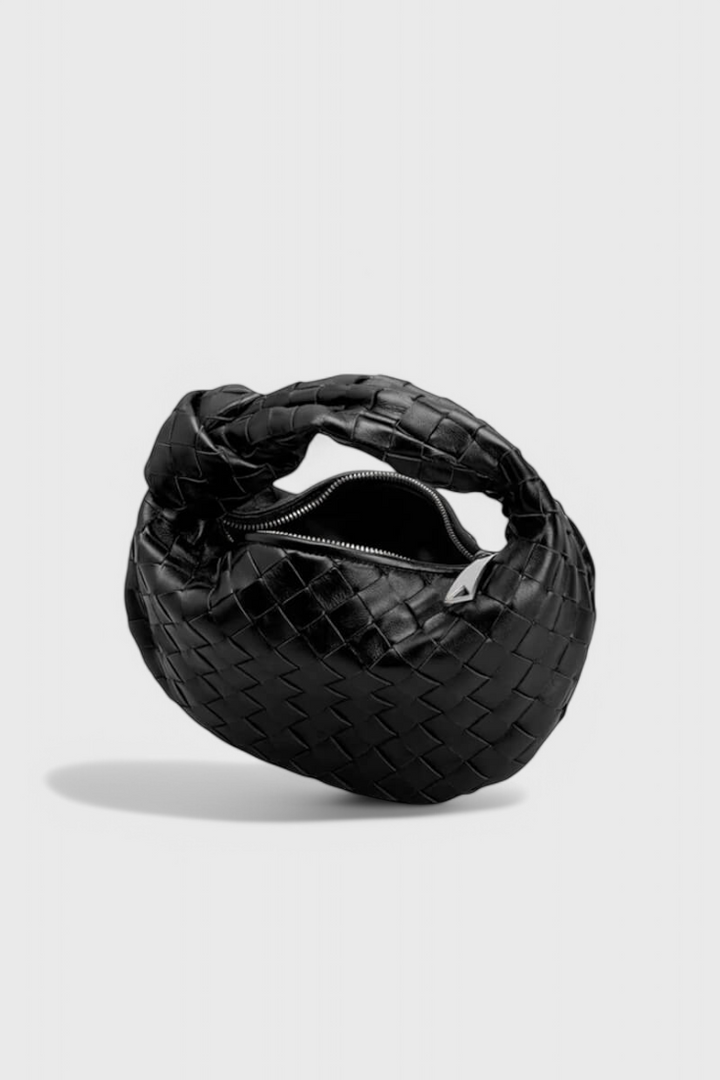 Charis - Woven Satchel Bag