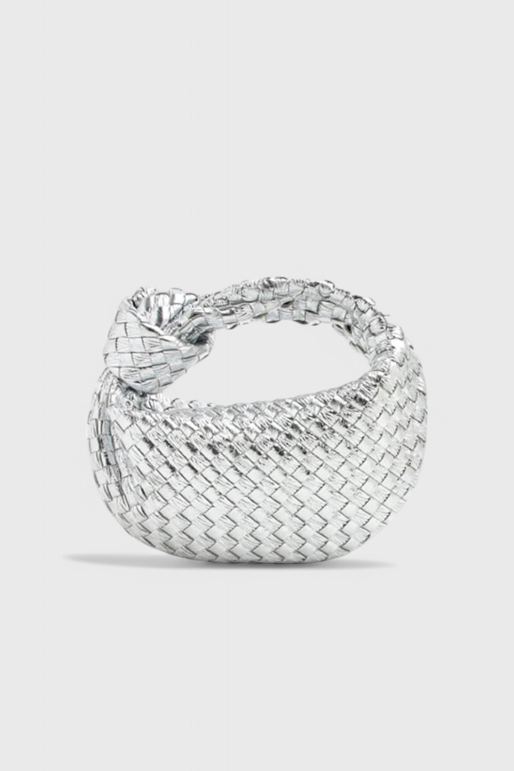 Charis - Woven Satchel Bag