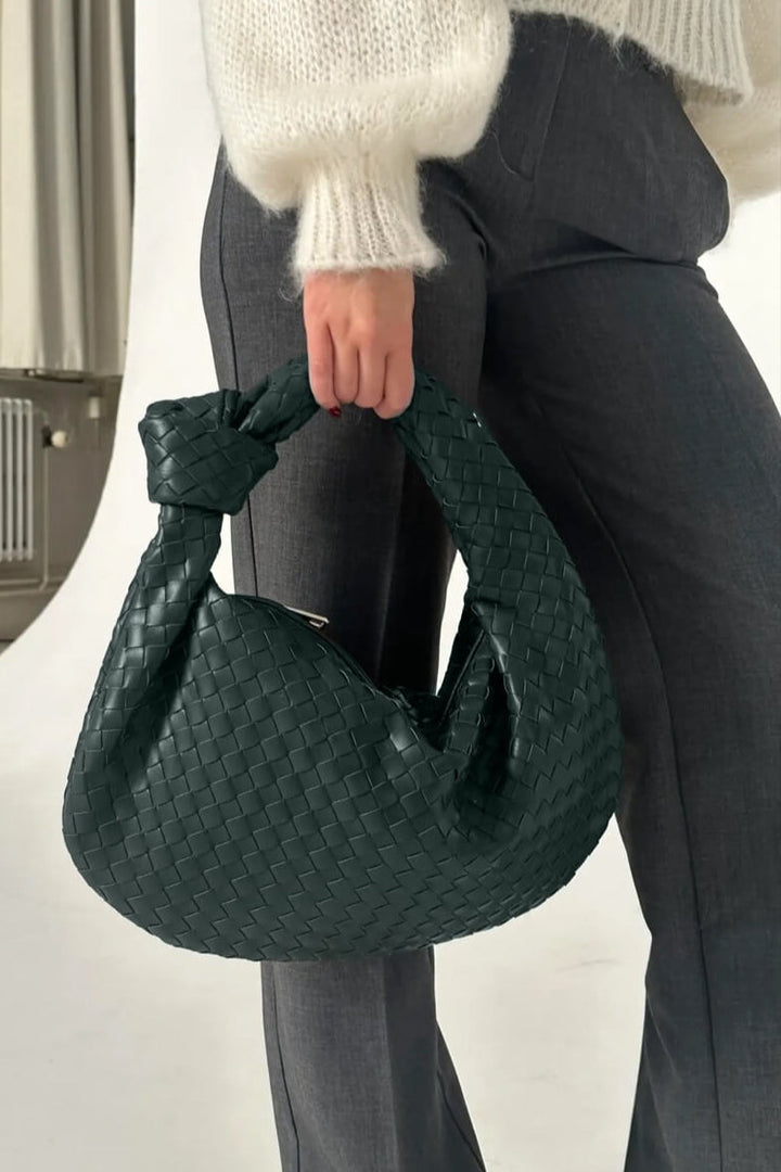 Bess - Woven Backpack Shoulder Bag
