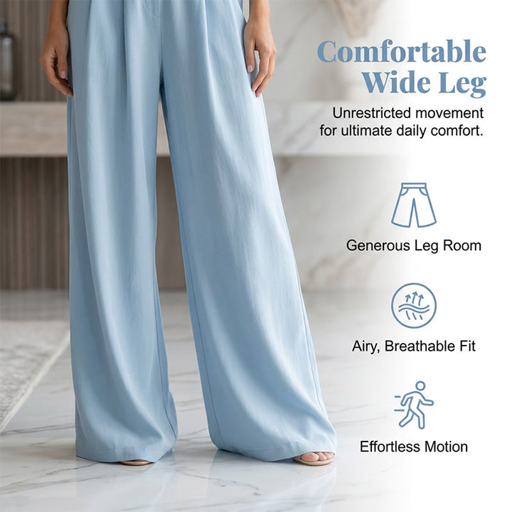 Cicely - V-Neck Wide-Leg Jumpsuit