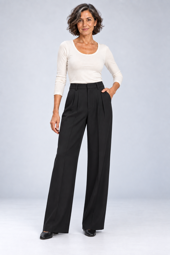 Fortuna - Tailored Wide-Leg Pants