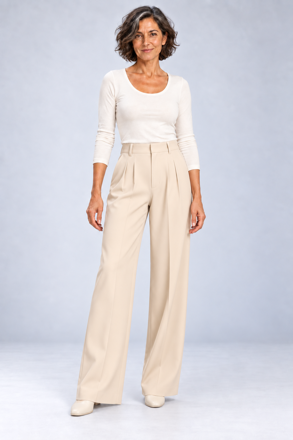 Fortuna - Tailored Wide-Leg Pants