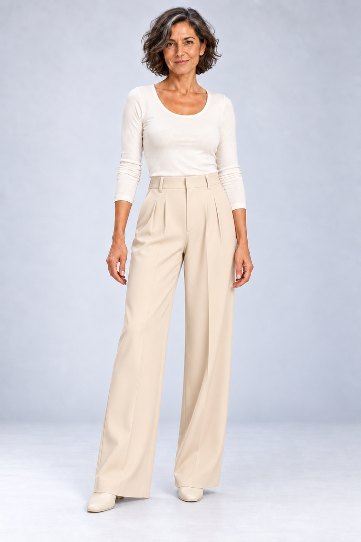 Fortuna - Tailored Wide-Leg Pants