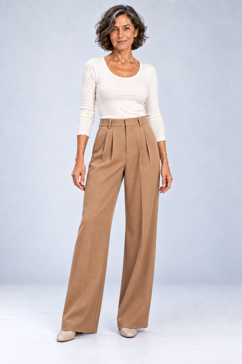 Fortuna - Tailored Wide-Leg Pants