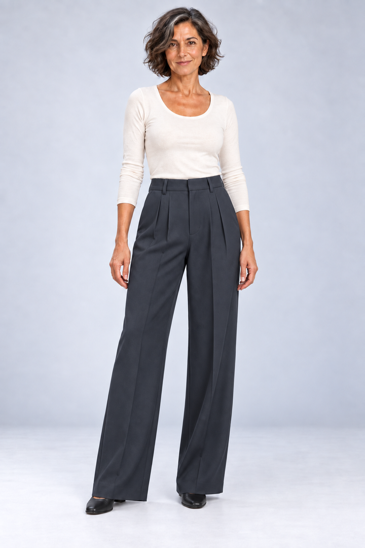 Fortuna - Tailored Wide-Leg Pants