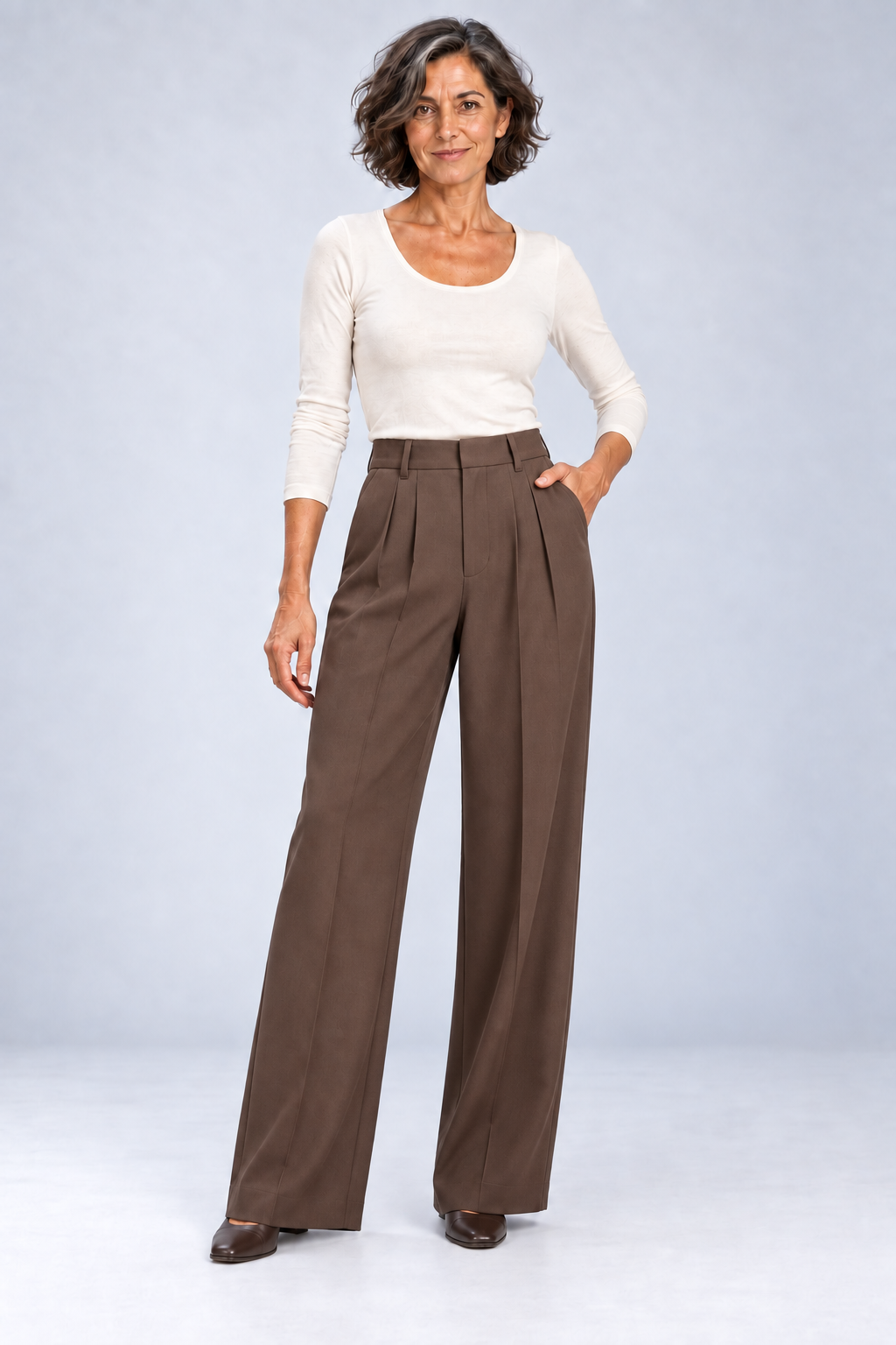 Fortuna - Tailored Wide-Leg Pants