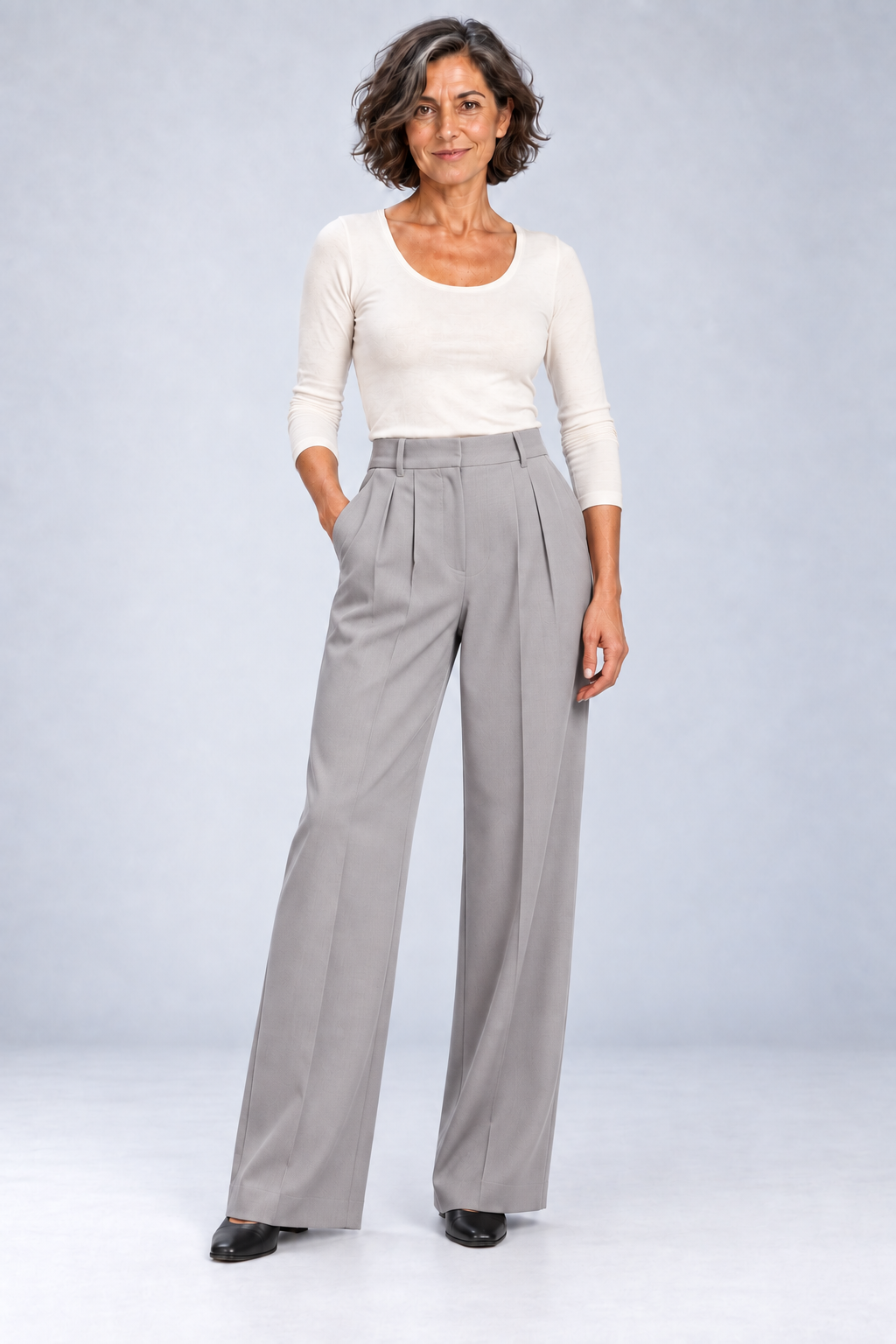 Fortuna - Tailored Wide-Leg Pants