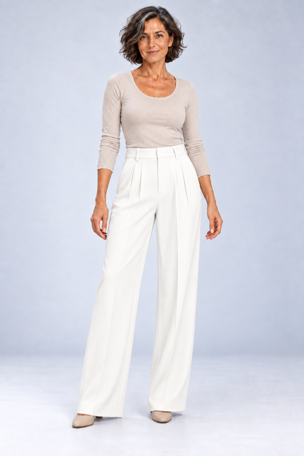 Fortuna - Tailored Wide-Leg Pants