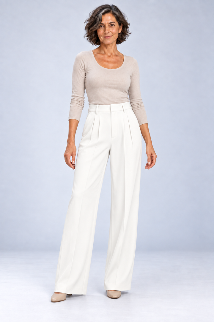 Fortuna - Tailored Wide-Leg Pants