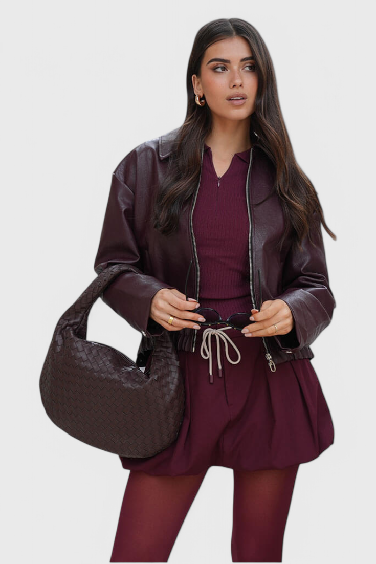Gwenyth - Medium Woven Knot Bag